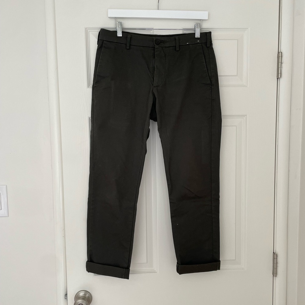 Uniqlo Slim-fit Chino Pants - Olive - 30x34